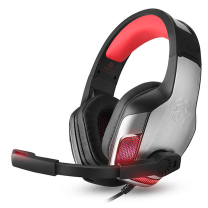 Casque audio mobile supra-auriculaire lumineux à basses profondes