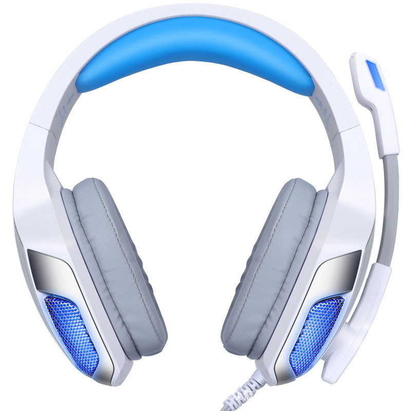 Casque audio mobile supra-auriculaire lumineux à basses profondes