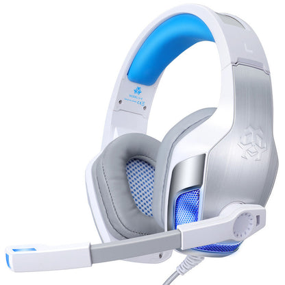 Casque audio mobile supra-auriculaire lumineux à basses profondes
