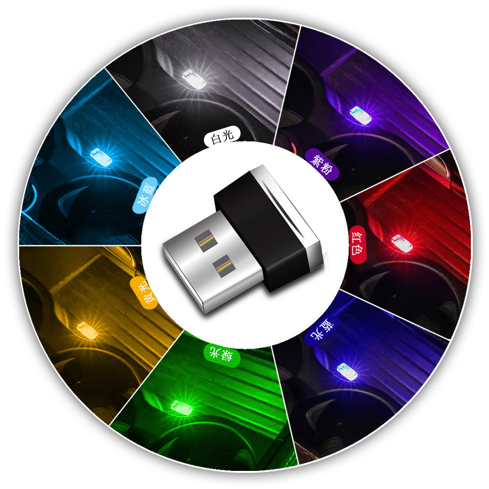 USB LED Atmosphere Light – Car & Home Ambient Glow