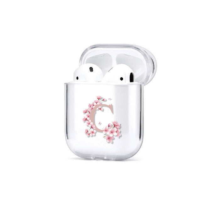 Compatible avec Apple, Compatible avec Apple, Convient pour les écouteurs Bluetooth Apple Série Airpods PC Coque rigide transparente