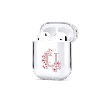 Compatible avec Apple, Compatible avec Apple, Convient pour les écouteurs Bluetooth Apple Série Airpods PC Coque rigide transparente