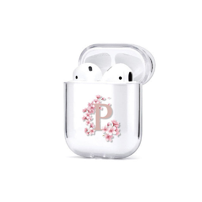 Compatible avec Apple, Compatible avec Apple, Convient pour les écouteurs Bluetooth Apple Série Airpods PC Coque rigide transparente
