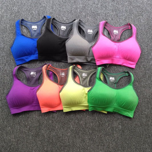 Sujetador deportivo de talla grande para correr, fitness, chaleco transpirable