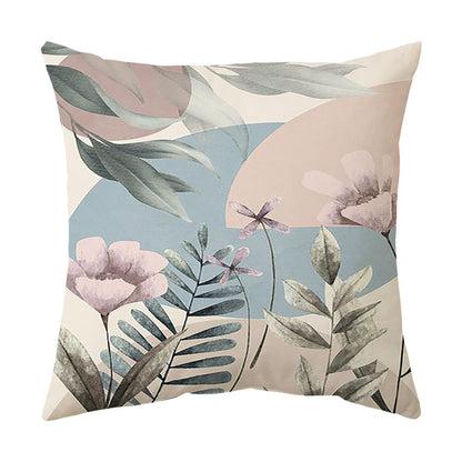 Living Room Sofa Cover Pillowcase Bay Window Cushion Peach Skin