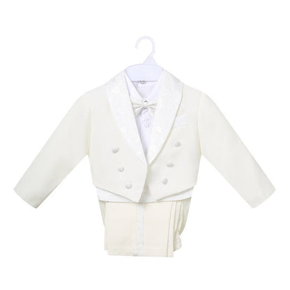 Tuxedo Girdle Dress One-year-old Baby Boy Suit Suit Flower Girl Dress