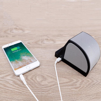 Wireless Charging Phone Holder Mini Subwoofer Bluetooth Speaker