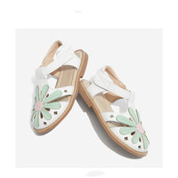 Filles Baotou Sandales Antidérapantes Chaussures de Princesse Enfants Chaussures à Semelle Souple