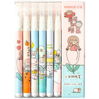 Double-Headed Highlighter 6-Color Set Marker Pen