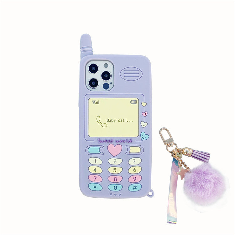 Purple Big Brother Big Silicone Phone Case Full Silicone Case