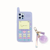 Purple Big Brother Big Silicone Phone Case Full Silicone Case