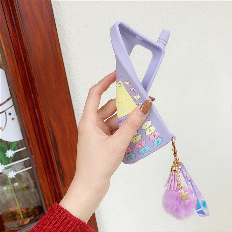 Purple Big Brother Big Silicone Phone Case Full Silicone Case