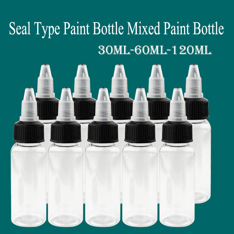 Empty Paint Bottles