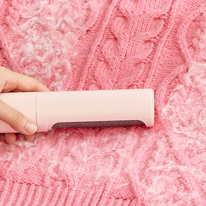 2-1 Reusable Pet Brush Lint Roller Portable Effective Self Cleaning Tool for Cat Dog Fur Hair Dust Removal Brush