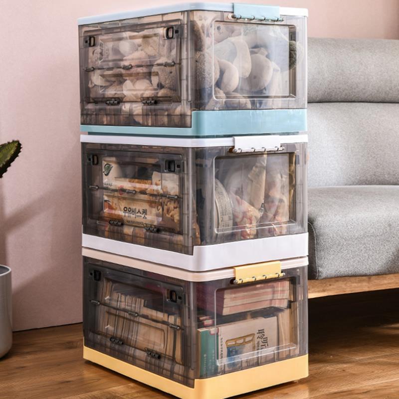 Estantería de almacenamiento plegable, organizador de libros para estudiantes, caja de almacenamiento para el aula