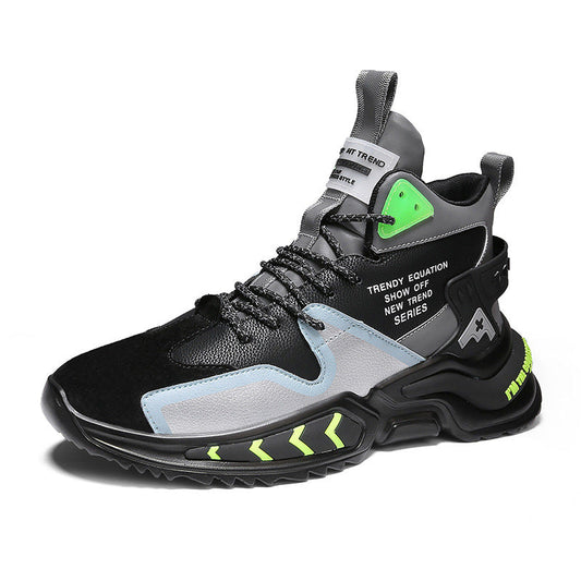 Chaussures Père Étudiants Chaussures Réfléchissantes Tendances Chaussures Homme Quanzhou