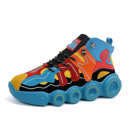 Nouvelles chaussures de basketball montantes Chaussures de sport Chaussures décontractées
