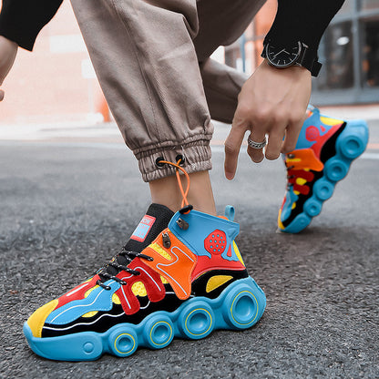 Nouvelles chaussures de basketball montantes Chaussures de sport Chaussures décontractées