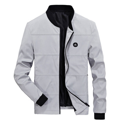 Casual Men's Youth Workwear Plus Size Jacket