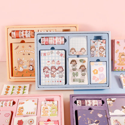 Ensemble de papeterie cadeau partenaire compte manuel boutique fournitures scolaires
