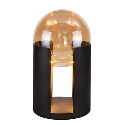 New unique Modern Glass lighting Led Table Lamp Bedroom Bedside