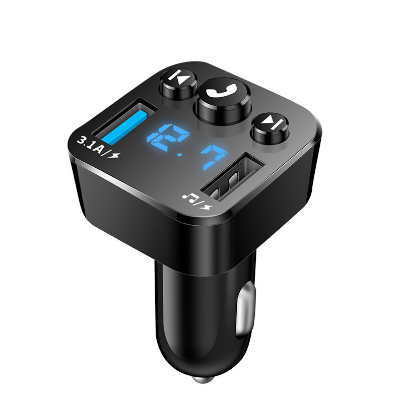 Lanzamiento Coche Teléfono Manos Libres Música de Coche U Disk Multifunción