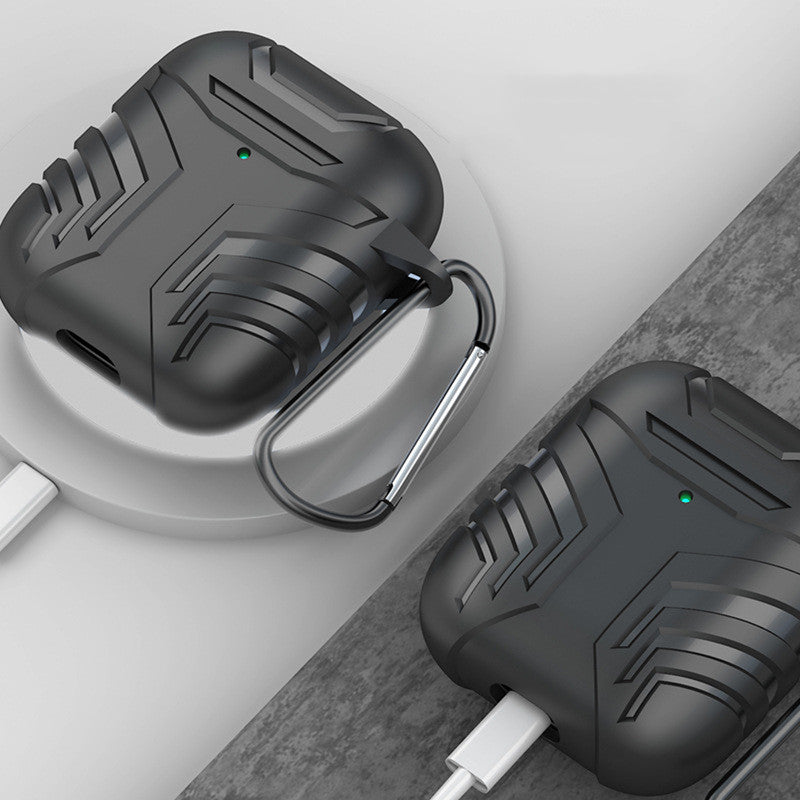 AirPods Silicone Bluetooth Protective Case – TPU Flip Cover