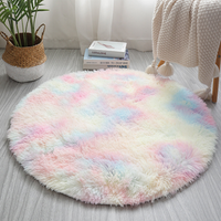 Tapis de salon nordique, canapé Tie-Dye, tapis de table basse, couverture de chevet pour chambre à coucher