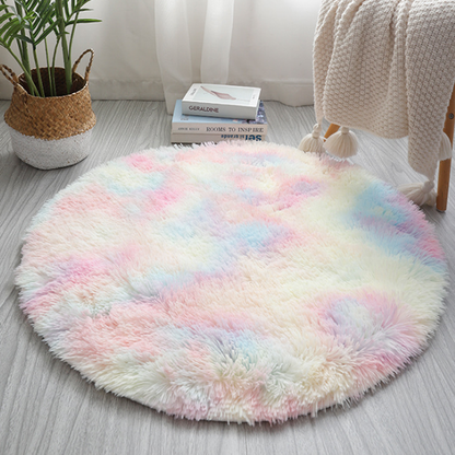 Tapis de salon nordique, canapé Tie-Dye, tapis de table basse, couverture de chevet pour chambre à coucher