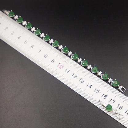 Women's Clover Zircon Jewelry Set