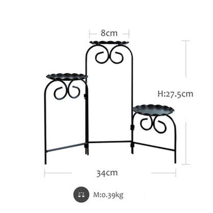 Creative Wedding Dessert Table Decoration Black Cake Stand