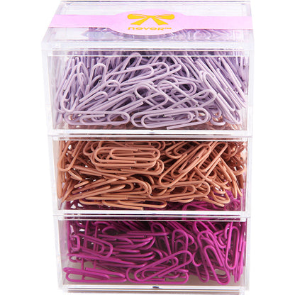 Office Supplies Colored Paper Clips