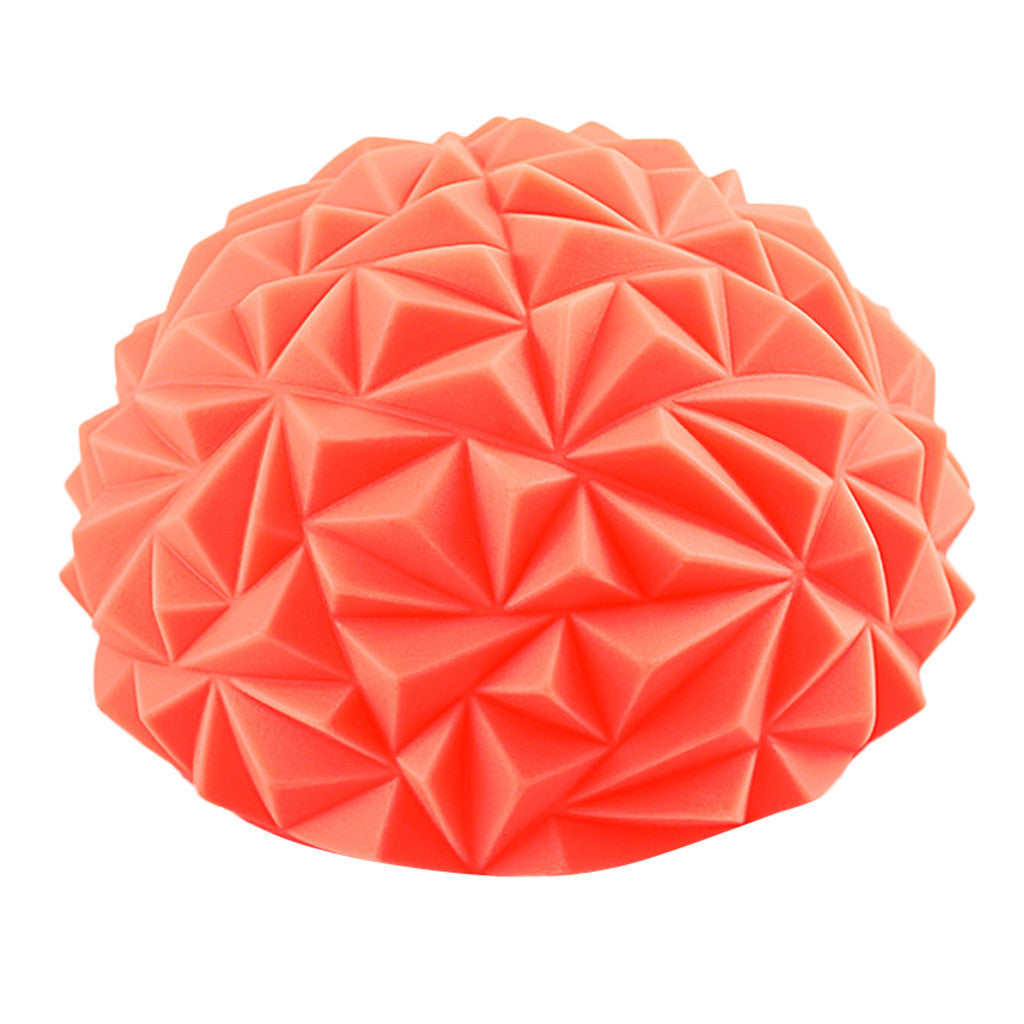 Masseur Balle de Massage Picots en PVC pour Points de Pression Pied Anti-Stress Yoga Masseur