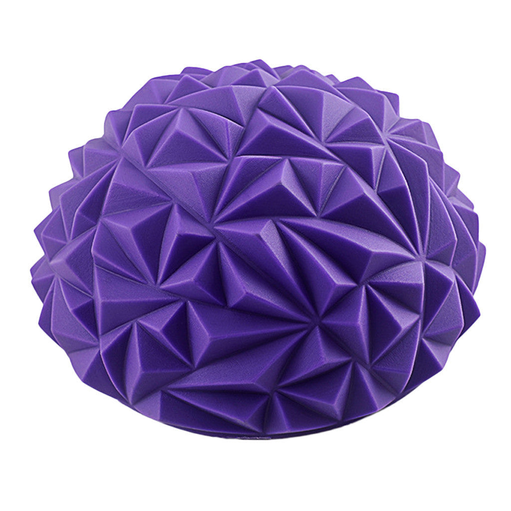 Masseur Balle de Massage Picots en PVC pour Points de Pression Pied Anti-Stress Yoga Masseur