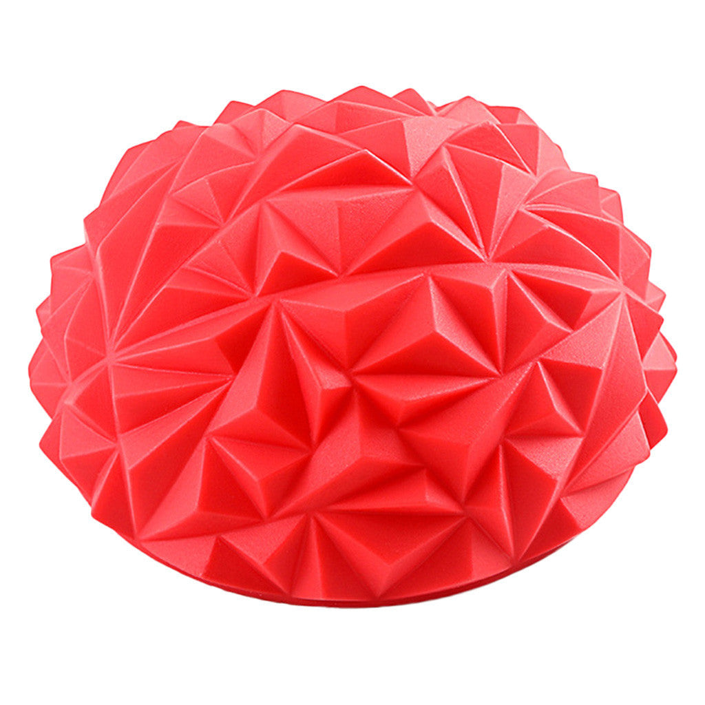 Masseur Balle de Massage Picots en PVC pour Points de Pression Pied Anti-Stress Yoga Masseur