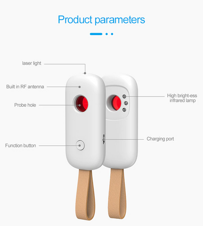 Detector Anti-Sneak Camera Anti-Eavesdropping Monitoring Wireless