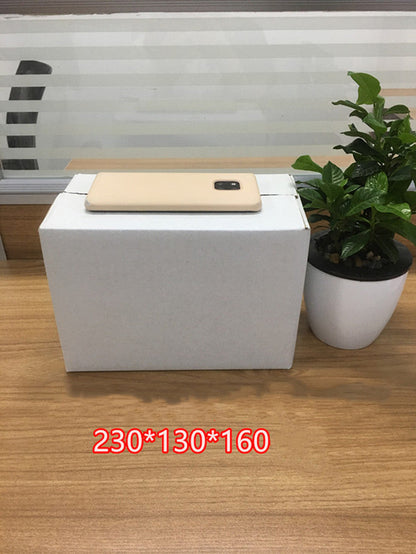 White Carton Express Carton White Palpable Mouth Box