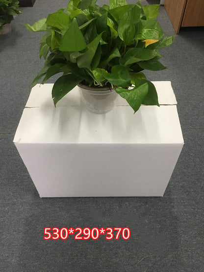 White Carton Express Carton White Palpable Mouth Box