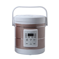 Mini cuiseur à riz 12V 24V 1.6L, cocotte électrique pour voiture et camion, pour soupe et riz