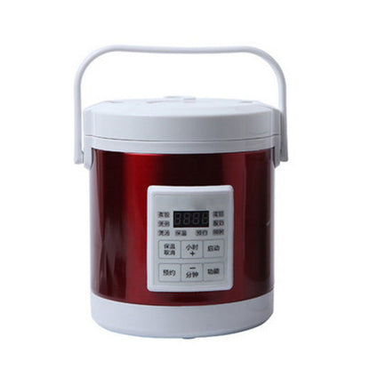 Mini cuiseur à riz 12V 24V 1.6L, cocotte électrique pour voiture et camion, pour soupe et riz