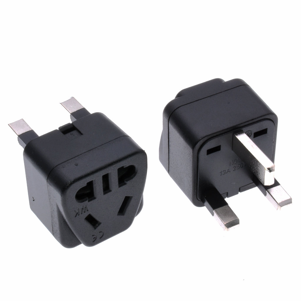 Adaptateur de conversion de prise de courant carrée à trois broches