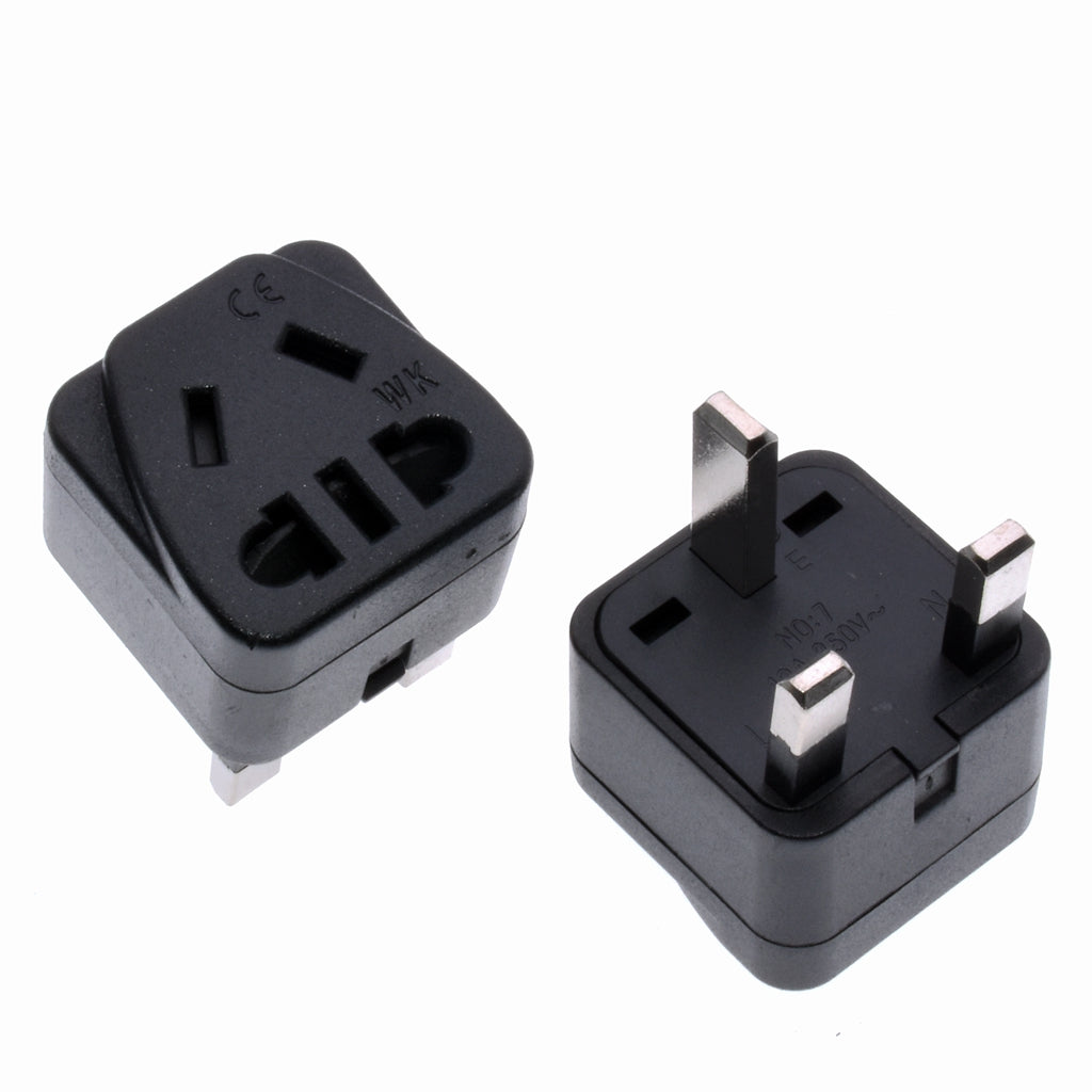 Adaptateur de conversion de prise de courant carrée à trois broches