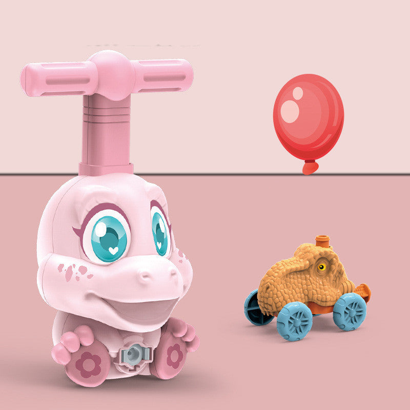 Voiture à billes à inertie pour enfants, jouet d'expérimentation scientifique, puzzle amusant, voiture à inertie, cadeau pour enfants, jouets dinosaures