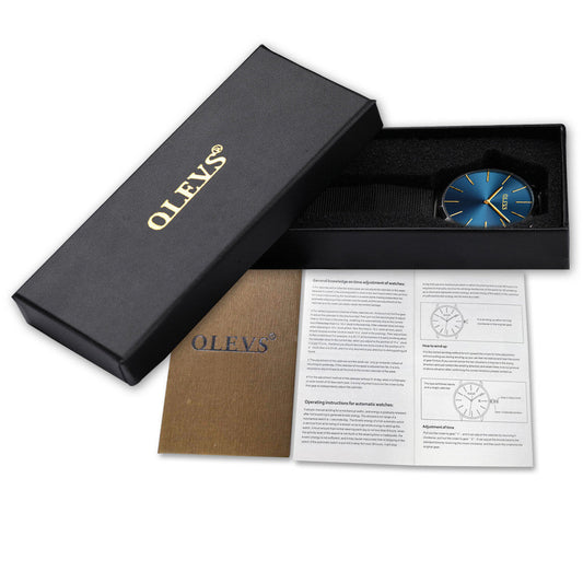 Boîte de Montre en Cuir pour Montre de Commerce Extérieur Boîte Cadeau