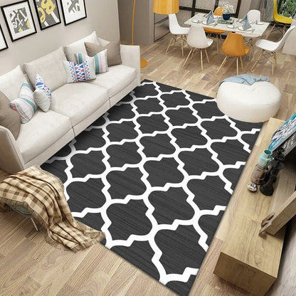 ins Style Simple Modern Nordic Sofa Living Room Carpet Bedroom Coffee Table Blanket Room Bedside Mats Can Be Customized