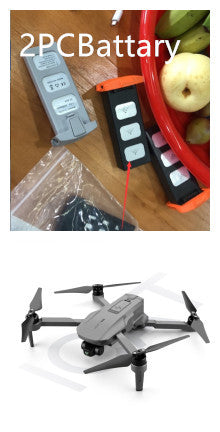 Drone GPS pliable avec caméra HD et nacelle, rangement pratique