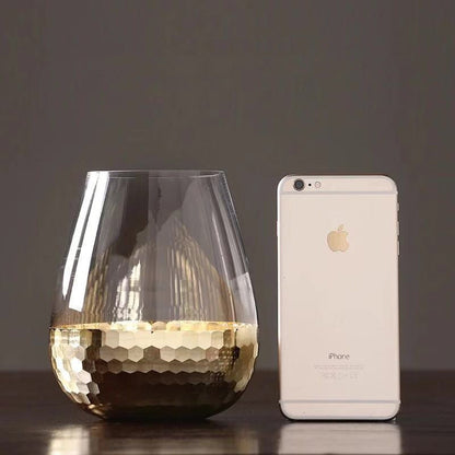 Nordic Modern Minimalist Light Luxury Carved Ground Glass Vase Decoration Table Flower Arrangement Hydroponic Flower Device