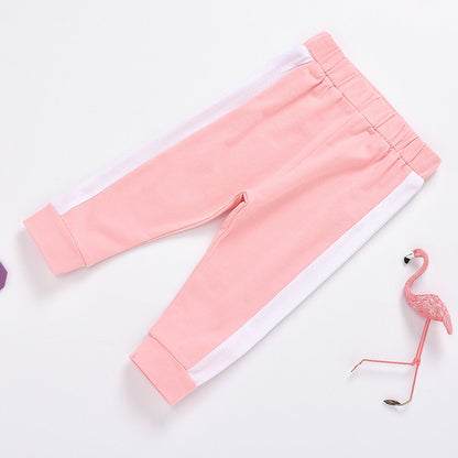 Ensemble pantalon couture avec haut à grande encolure pour filles fashion
