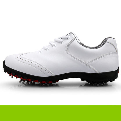 Chaussures de sport imperméables Pgm pour femmes – Chaussures à clous style richelieu pour dames