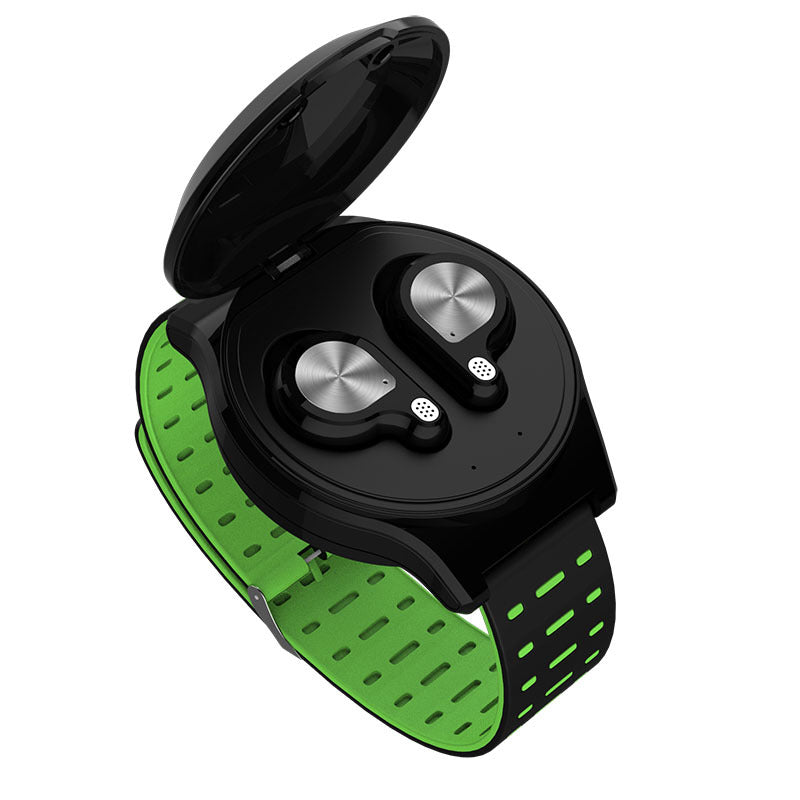 Compatible con Apple, auriculares inalámbricos Bluetooth con correa para la muñeca, audífonos inalámbricos de alta fidelidad, auriculares deportivos Bluetooth 5.0 para iPhone Android IOS